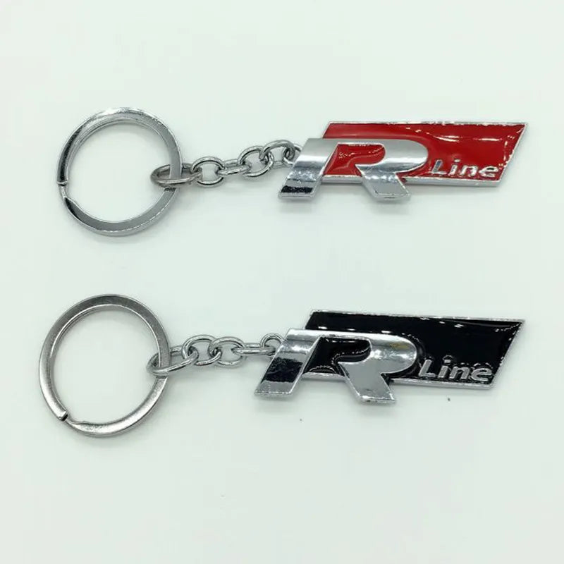Volkswagen R-Line Logo Metal Keyring