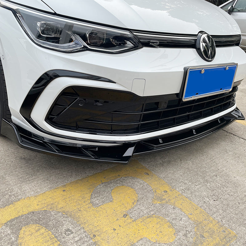 DAS Automotive - Volkswagen Golf R MK8 Front Splitter V.2 (2020+ Models)