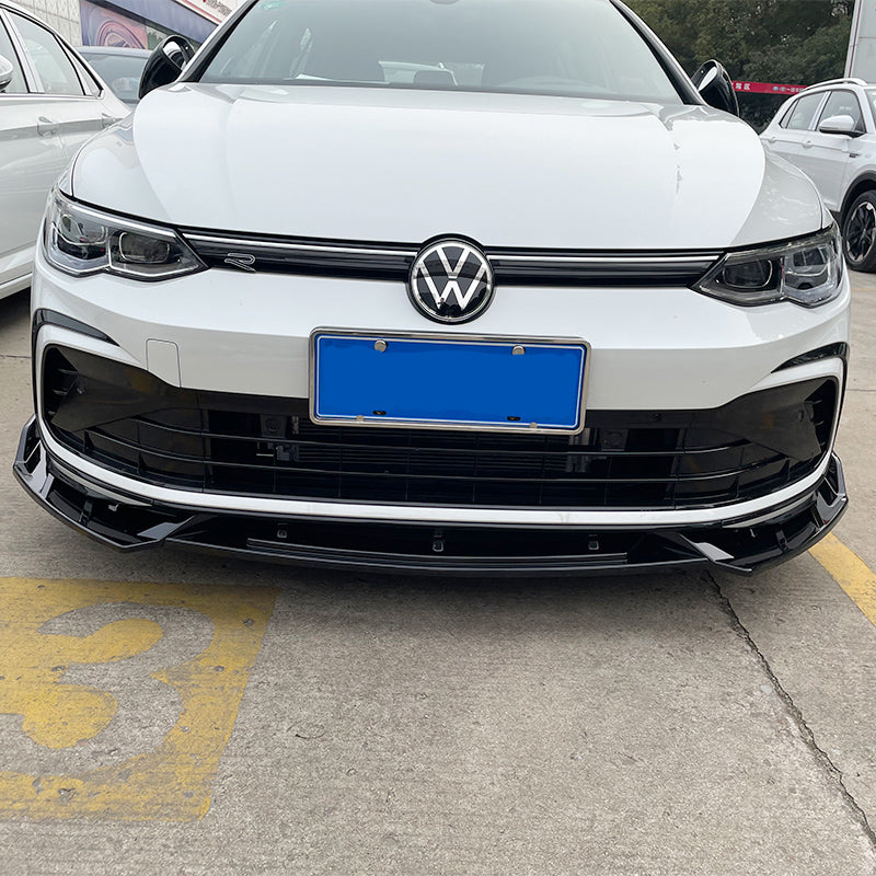 DAS Automotive - Volkswagen Golf R MK8 Front Splitter V.2 (2020+ Models)