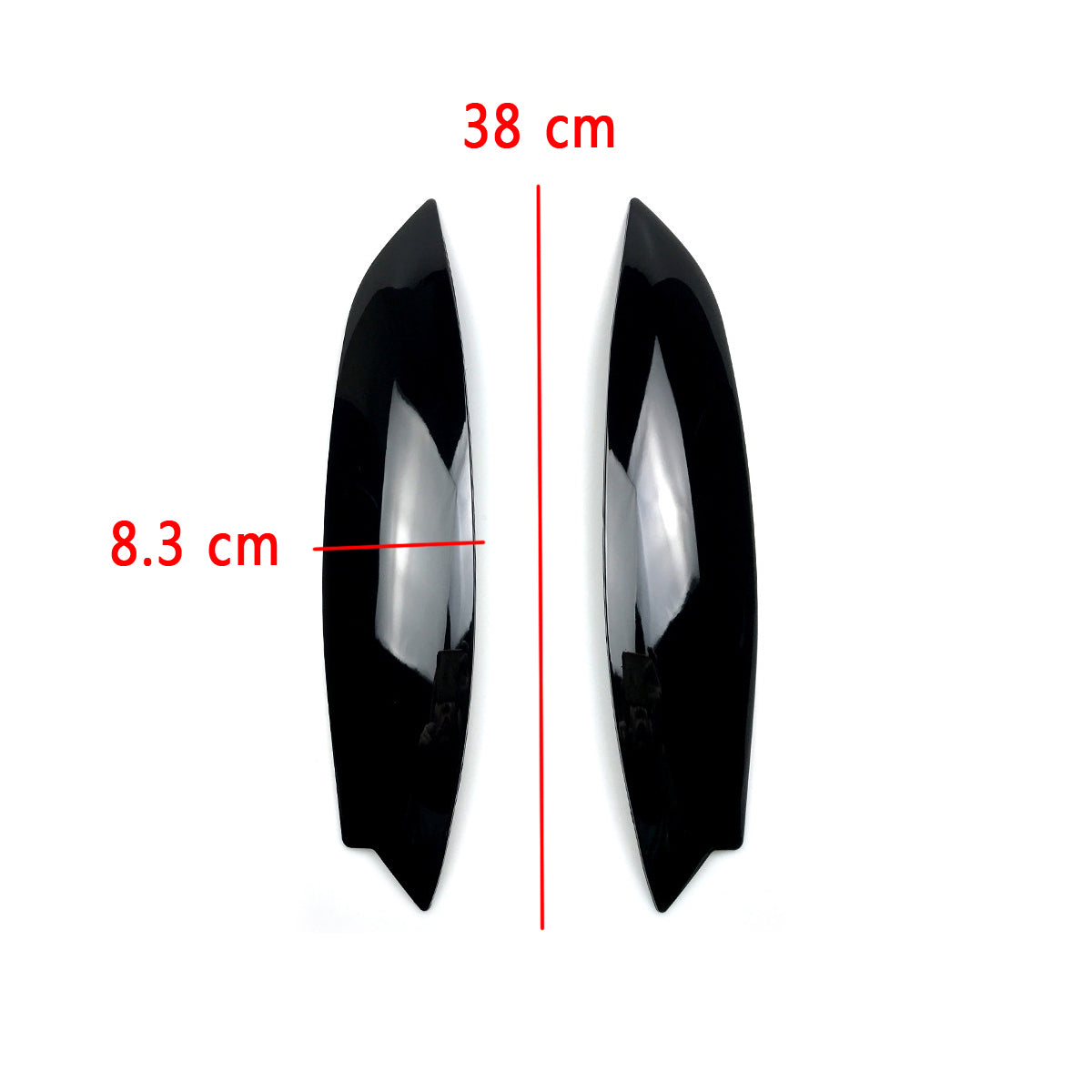 Volkswagen Golf MK5 GTI / R Headlight Eyebrows (2005-2007 Models)