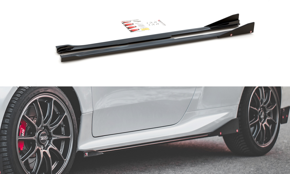 Maxton Design Side Skirt Diffusers & Flaps V.2 Toyota GR Yaris Mk4 –