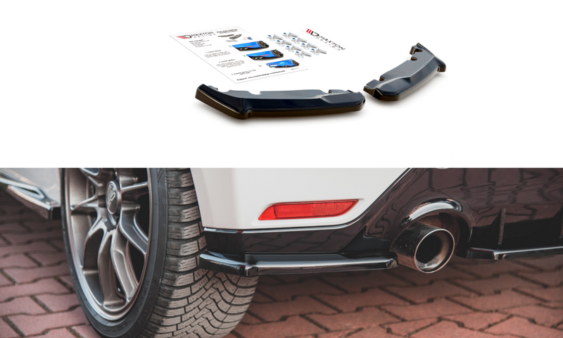 Maxton Design Rear Side Splitters V.1 for Toyota GR Yaris MK4