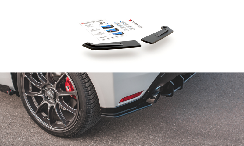 Maxton Design Rear Side Splitters (Racing Durability) for Toyota GR Yaris MK4
