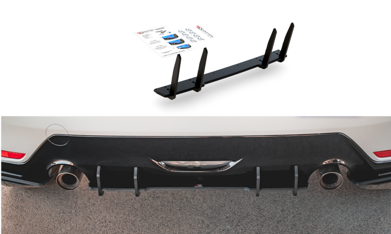 Maxton Design Rear Diffuser Toyota GR Yaris Mk4 (Racing Durability) 