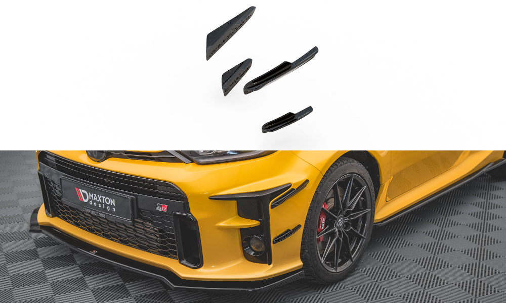 Maxton Design Front Bumper Wings (Canards) for Toyota GR Yaris Mk4