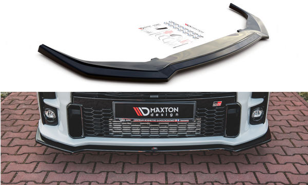 Maxton Design Front Splitter V.1 for Toyota GR Yaris Mk4