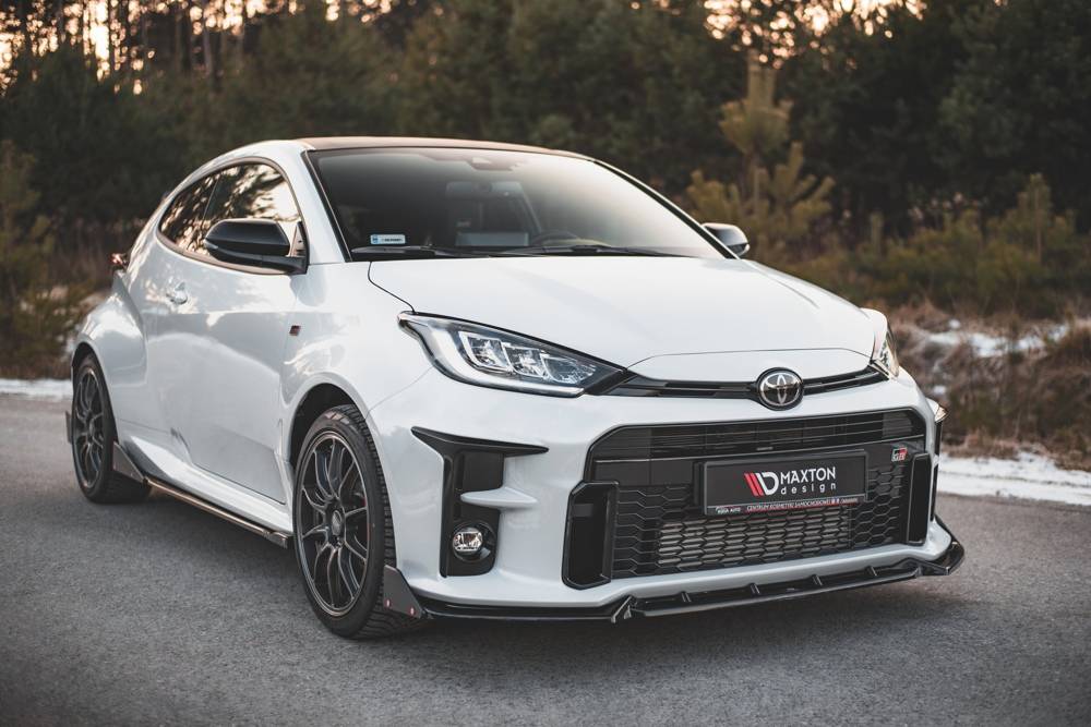 Maxton Design Front Splitter & Flaps V.2 for Toyota GR Yaris Mk4 