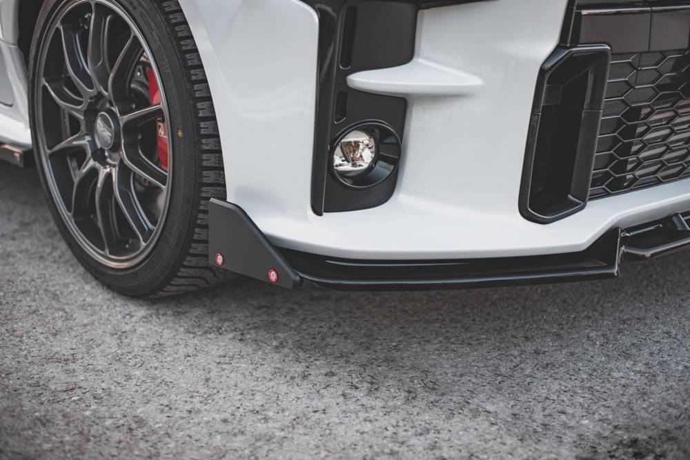 Maxton Design Front Splitter & Flaps V.2 for Toyota GR Yaris Mk4 