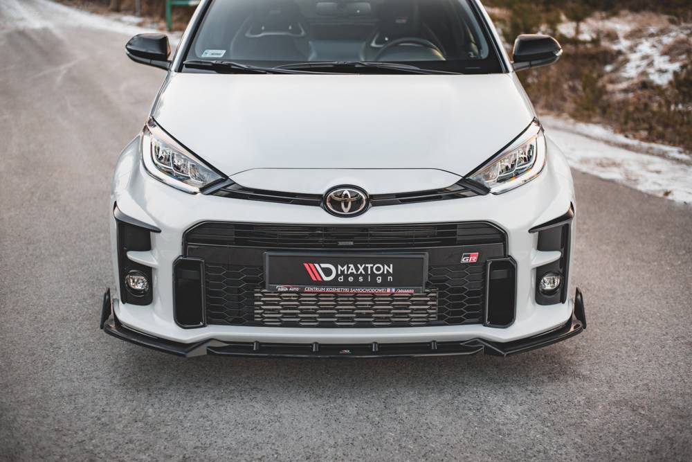 Maxton Design Front Splitter & Flaps V.2 for Toyota GR Yaris Mk4 