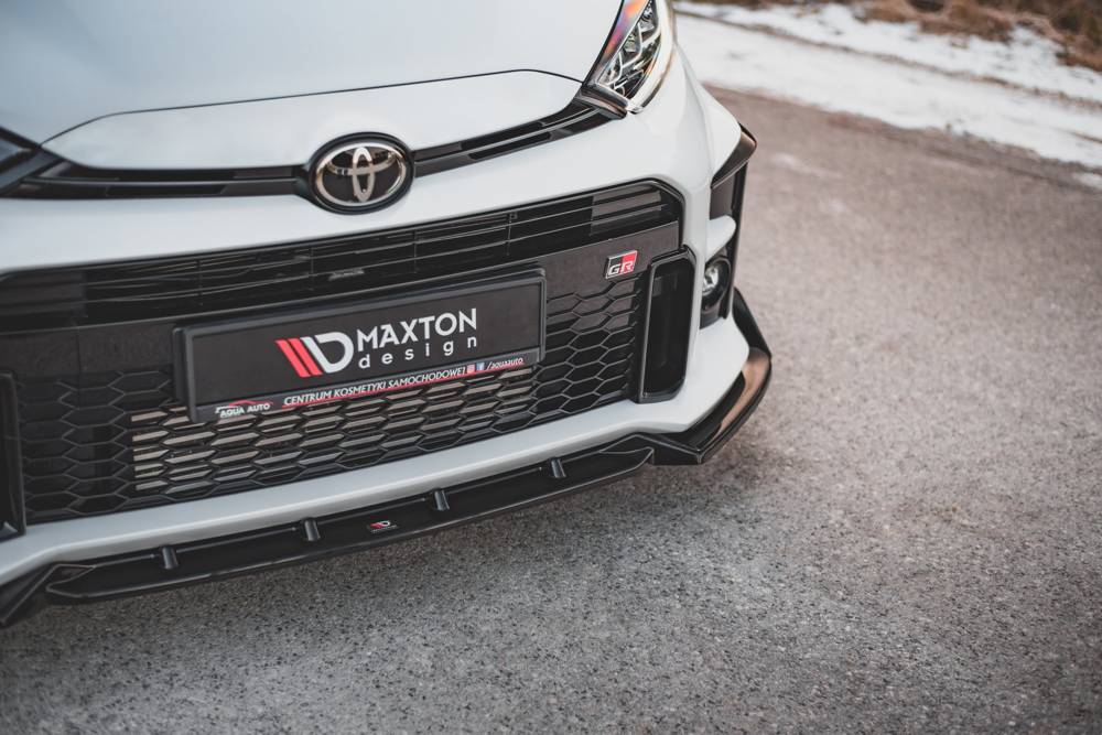 Maxton Design Front Splitter & Flaps V.2 for Toyota GR Yaris Mk4 