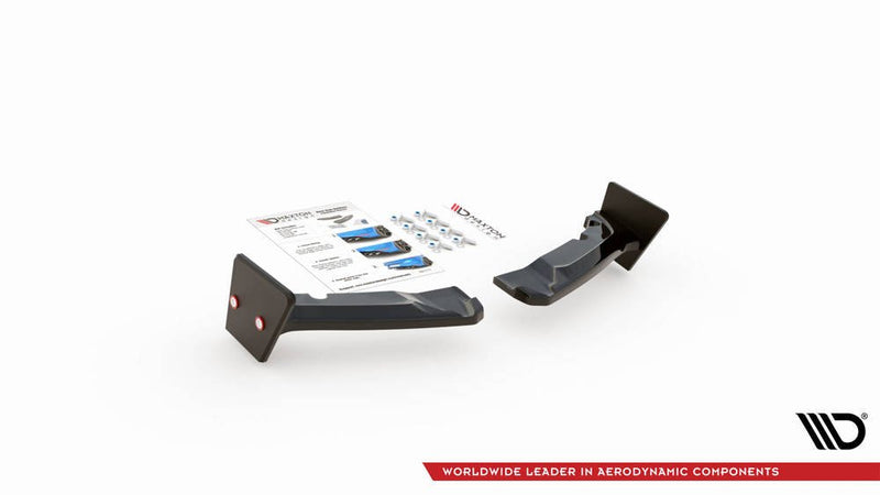 Maxton Design Rear Side Splitters & Flaps V.4 for Toyota GR Yaris MK4