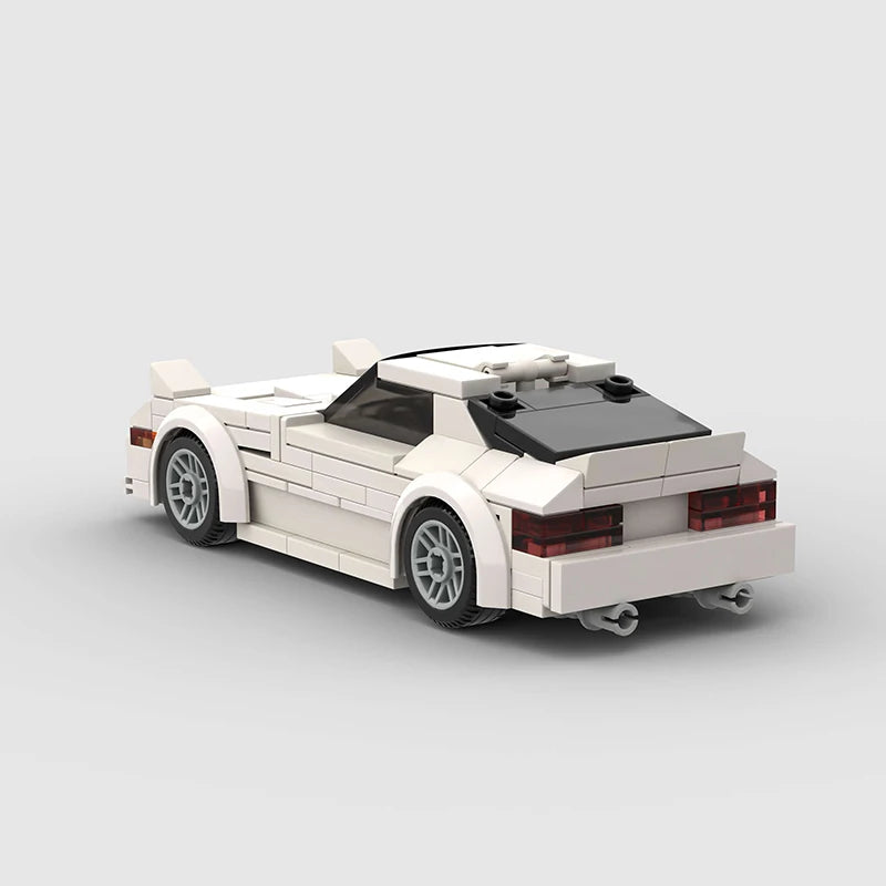 AUTOBLOCKS Mazda RX-7 Diecast Car (White)