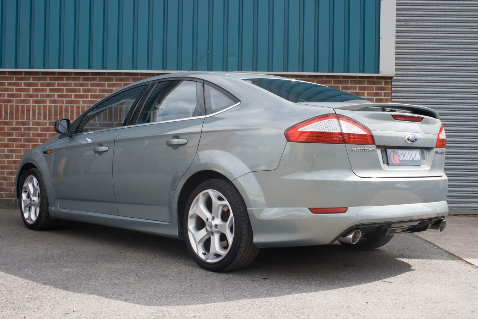 Scorpion Ford Mondeo 2.5L Turbo Hatchback (2007-11) Resonated Cat-back Exhaust – SFD070