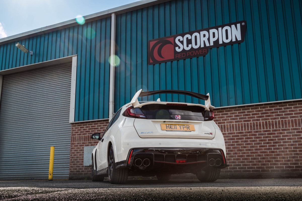 Scorpion Honda Civic Type R FK2 (2015-16) Resonated Cat-Back Exhaust