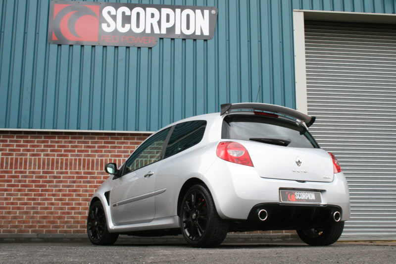 Scorpion Renault Clio MK3 RS 200 (2009-12) Cat-Back Exhaust - Uses OE Tailpipes