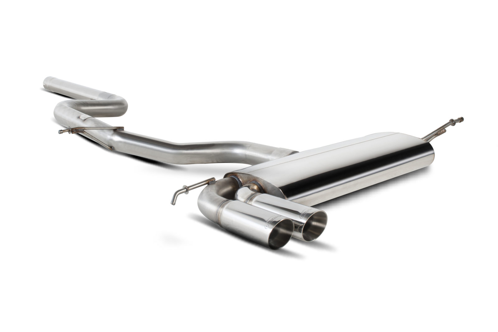 VW Scirocco 1.4 2.0TSI & 2.0TDI Non Resonated Cat Back Exhaust SVWS033