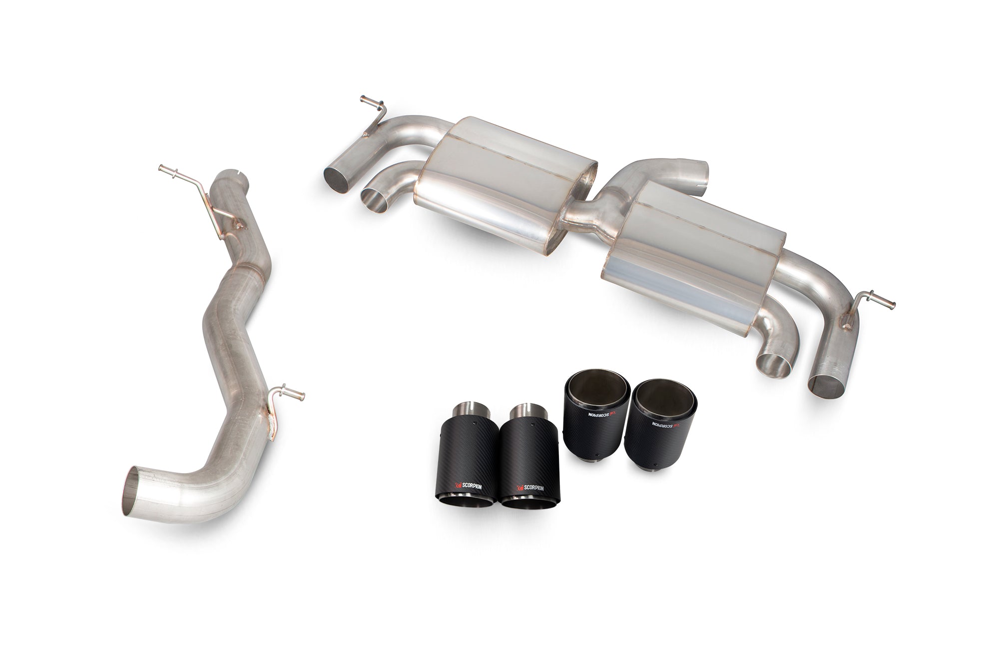 Scorpion VW Golf MK7 R Pre-Facelift (2014-16) Cat-Back Systems