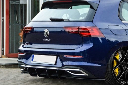 Mk8 Golf R Rear DAS Automotive Rear Diffuser for Volkswagen Golf MK8 GTE & R-Line (202