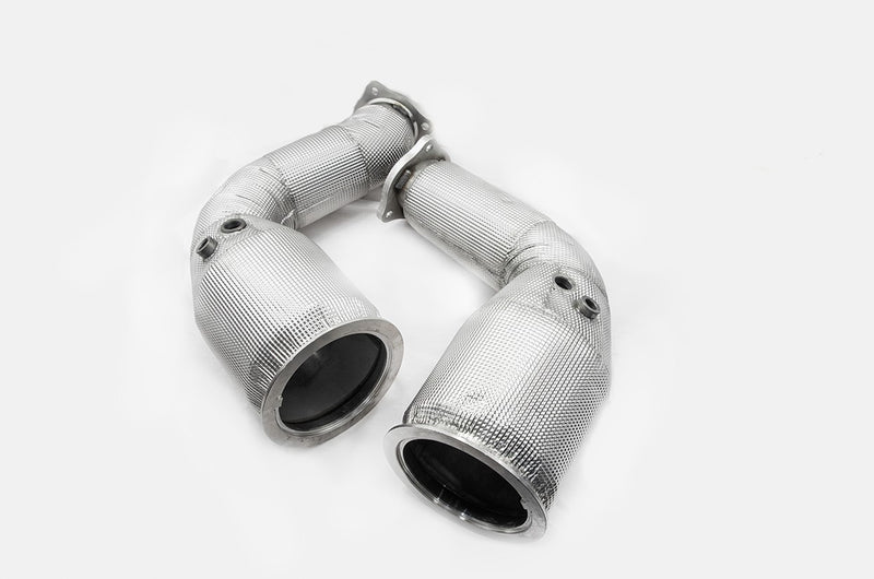 Milltek Large-bore Downpipe and De-cat/GPF Bypass - RS4/RS5 B9