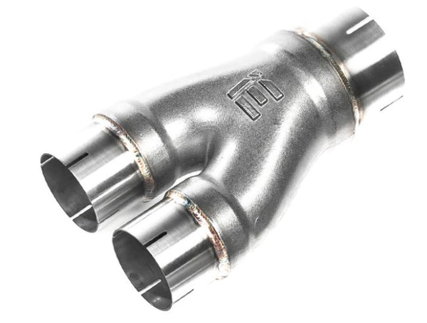 IE Y-Pipe Adapter Kit For 8V RS3 Exhaust Systems | Used to adapt to stock downpipe/catback