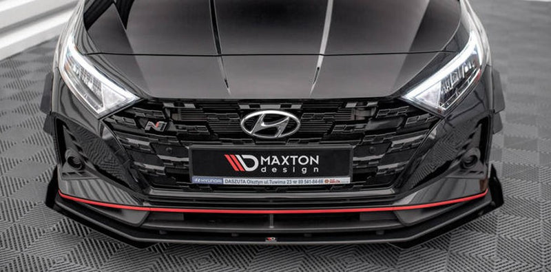 Maxton Design Front Bumper Wings (Canards) Hyundai i20 N Mk3 (2020-)