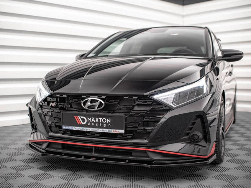 Maxton Design Front Splitter V.1 Hyundai i20 N Mk3