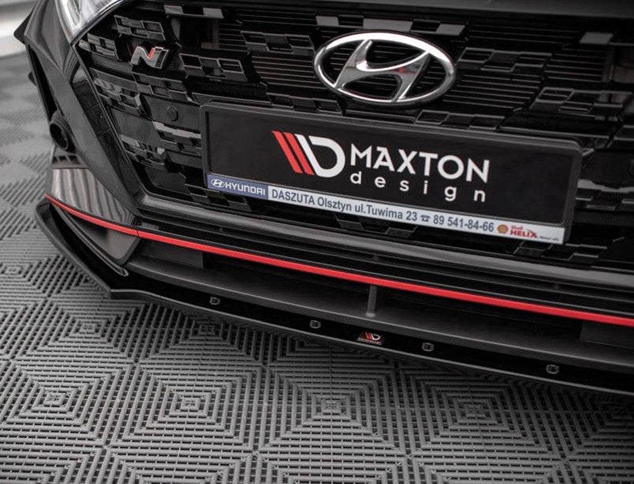 Maxton Design Front Splitter V.1 Hyundai i20 N Mk3