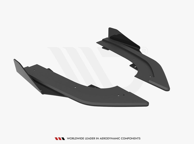 Maxton Design Street Pro Rear Side Splitters (+Flaps) Audi RS3 Sportback 8Y