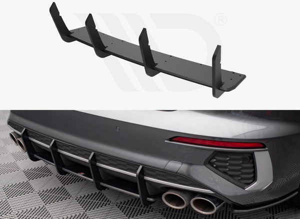 Maxton Design Street Pro Rear Diffuser Audi S3 Saloon 8Y