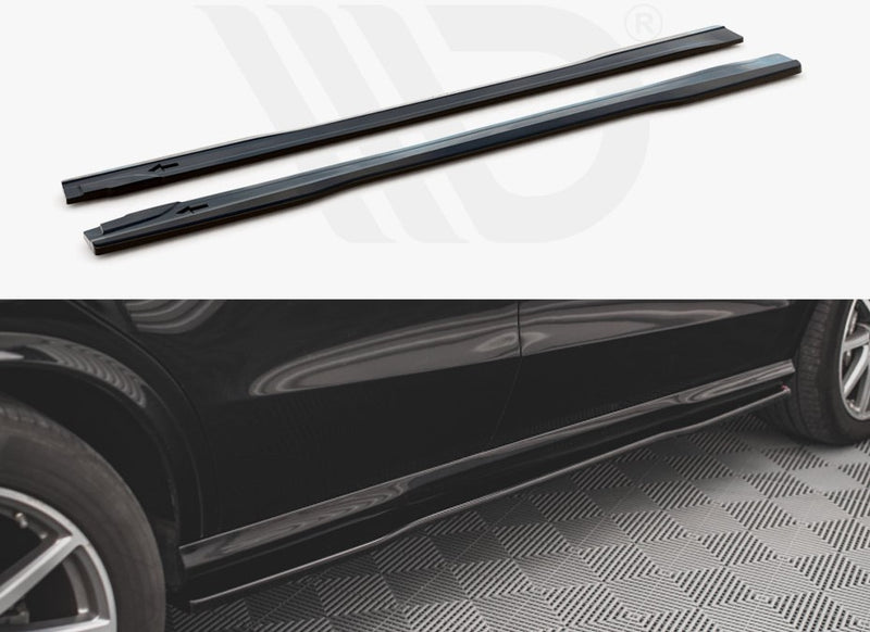 Maxton Design Side Skirts Diffusers Mercedes GLE Coupe 63AMG C292 (2015-2019)