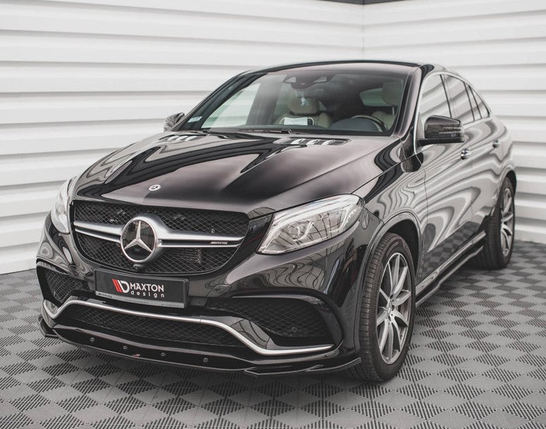 Maxton Design Front Splitter V.2 Mercedes GLE Coupe 63AMG C292 (2015-2019)