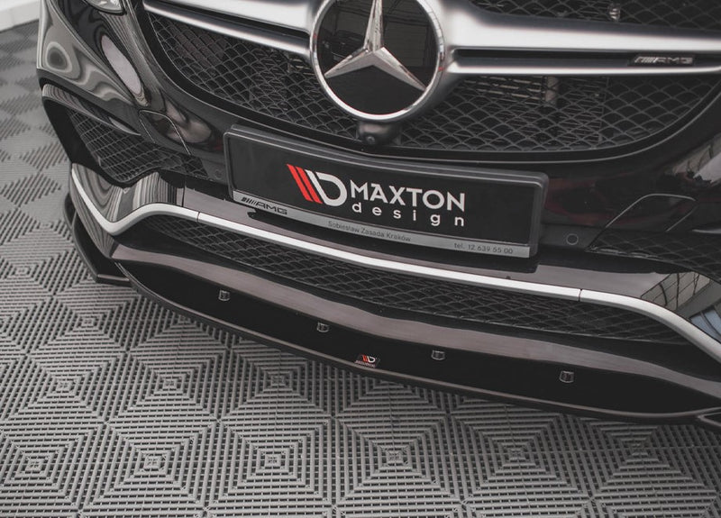 Maxton Design Front Splitter V.2 Mercedes GLE Coupe 63AMG C292 (2015-2019)