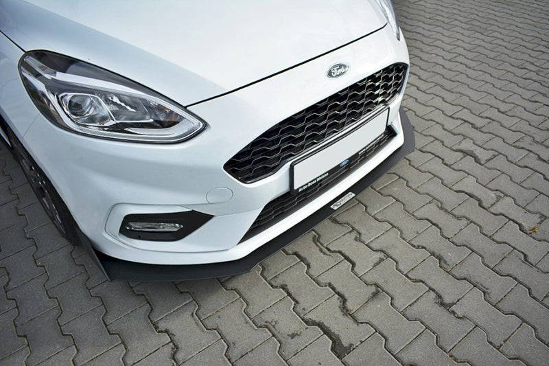 Maxton Design Racing Front Splitter V.1 for Ford Fiesta MK8 ST & ST-LINE (2018+)