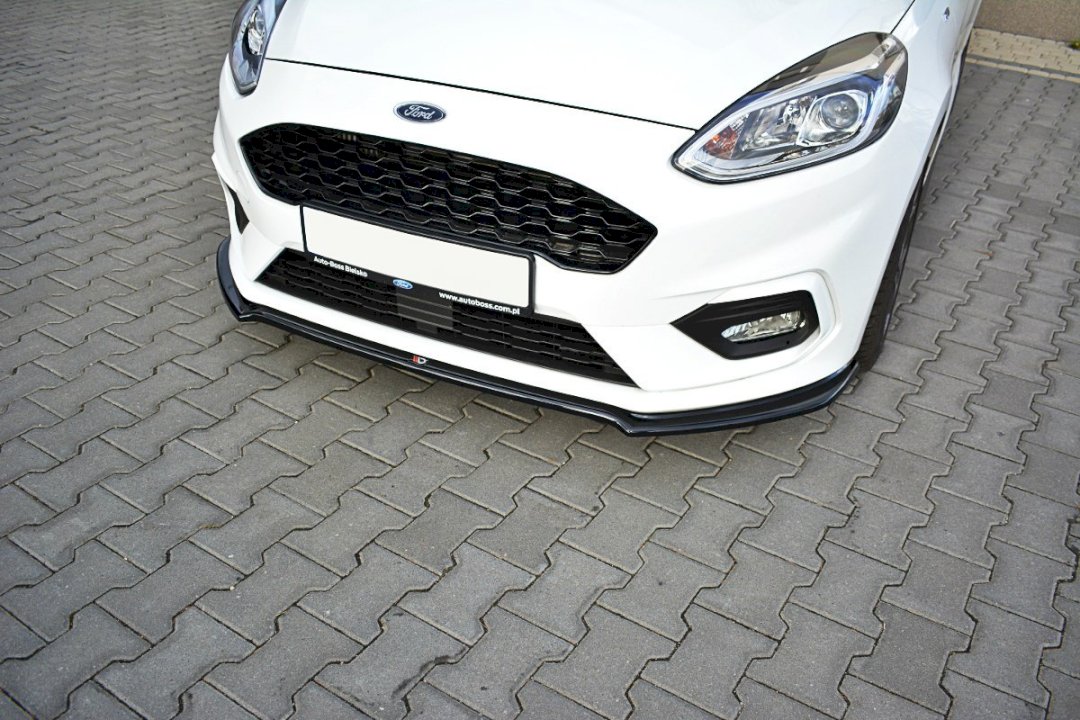 Maxton Design Front Splitter V.1 for Ford Fiesta MK8 ST & ST-LINE (2018+)