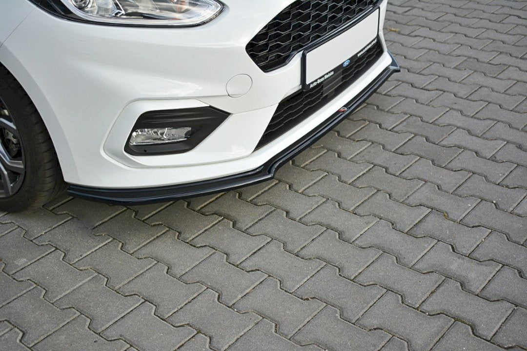 Maxton Design Front Splitter V.1 for Ford Fiesta MK8 ST & ST-LINE (2018+)