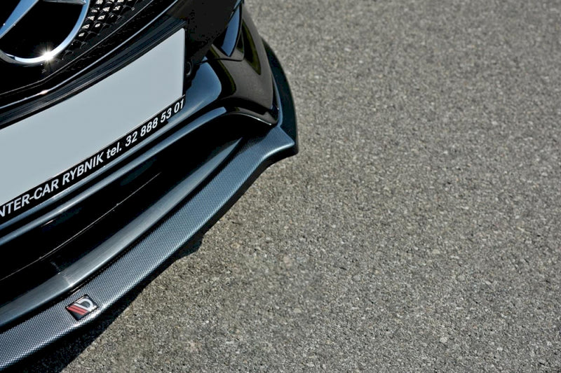 Maxton Design Front Splitter V.1 for Mercedes A45 AMG W176 (Facelift 2015-2018)