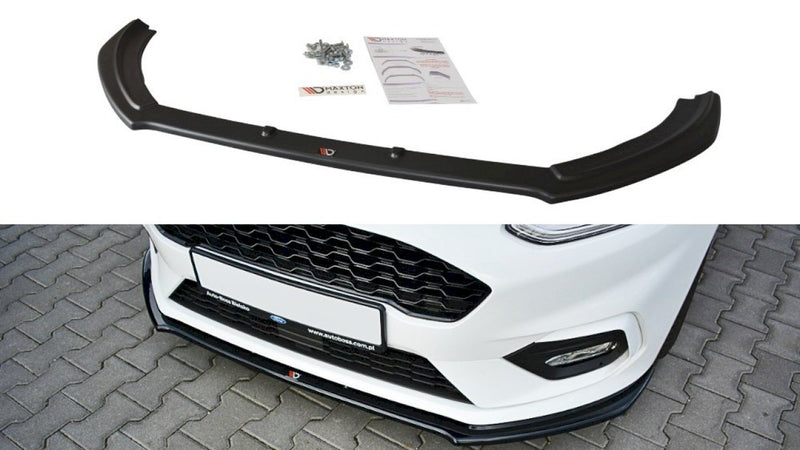 Maxton Design Front Splitter V.2 for Ford Fiesta MK8 ST & ST-LINE (2018+)