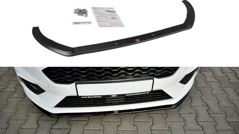 Maxton Design Front Splitter V.3 for Ford Fiesta MK8 ST & ST-LINE (2018+)