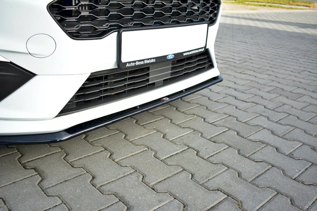 Maxton Design Front Splitter V.3 for Ford Fiesta MK8 ST & ST-LINE (2018+)