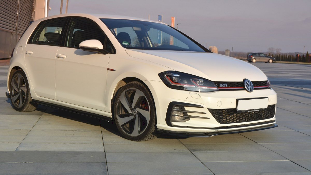 Maxton Design Front Splitter V.2 for Volkswagen Golf MK7.5 GTI/GTD/GTE (2017-2019)