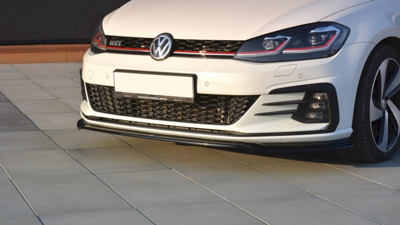 Maxton Design Front Splitter V.2 for Volkswagen Golf MK7.5 GTI/GTD/GTE (2017-2019)