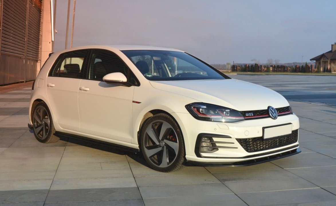 Maxton Design Front Splitter V.1 for Volkswagen Golf MK7.5 GTI/GTD/GTE (2017-2019)