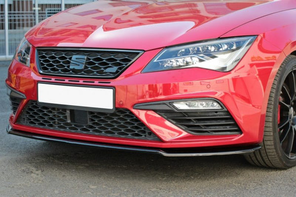 Maxton Design Front Splitter V.2 Seat Leon Mk 3.5 Cupra/FR (2017-2019)