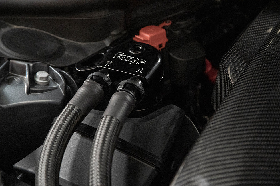 Forge Motorsport Catch Can for Toyota Supra Mk5 (A90) & BMW Z4 (B58) 