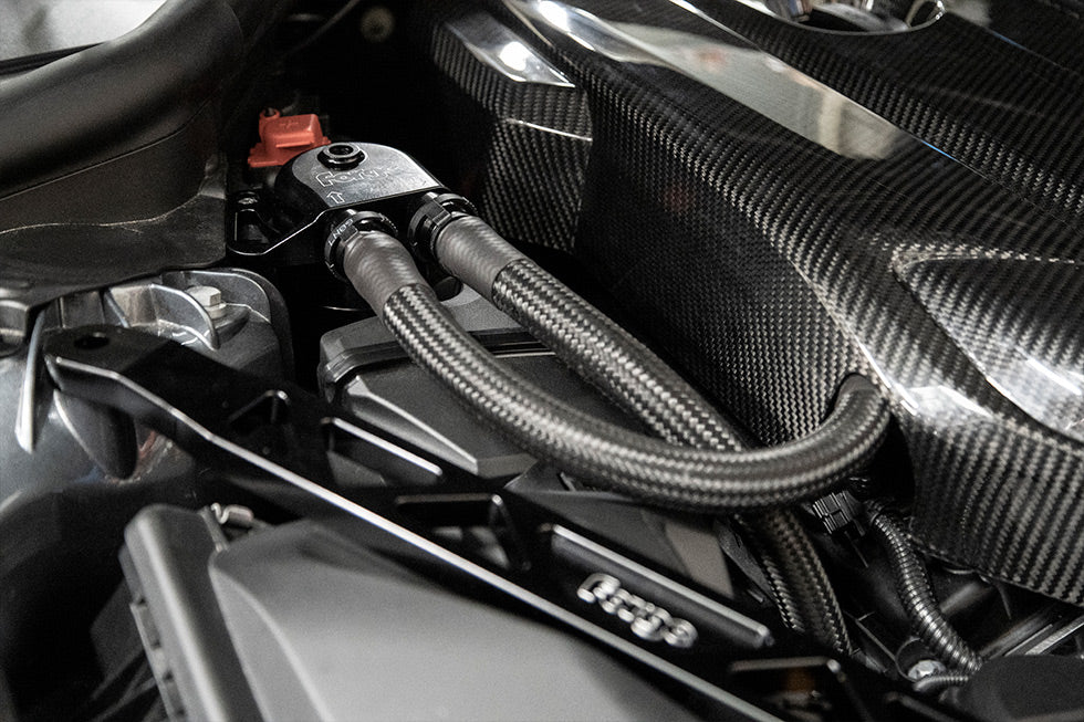 Forge Motorsport Catch Can for Toyota Supra Mk5 (A90) & BMW Z4 (B58) 