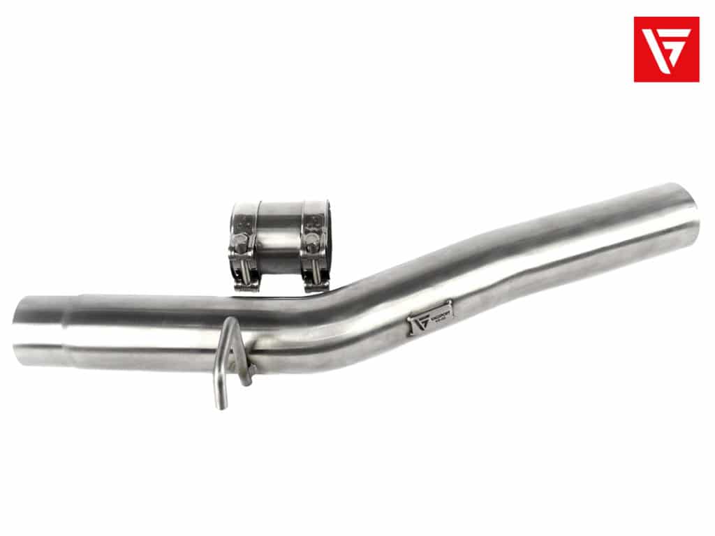 VAGSport Seat Leon Cupra 300 Resonator Delete Pipe Kit (inc. ST Models)

seat leon cupra fr 300 mk3 performance diversion stores vagsport res resonator delete ultimate exhaust system custom style alternative 