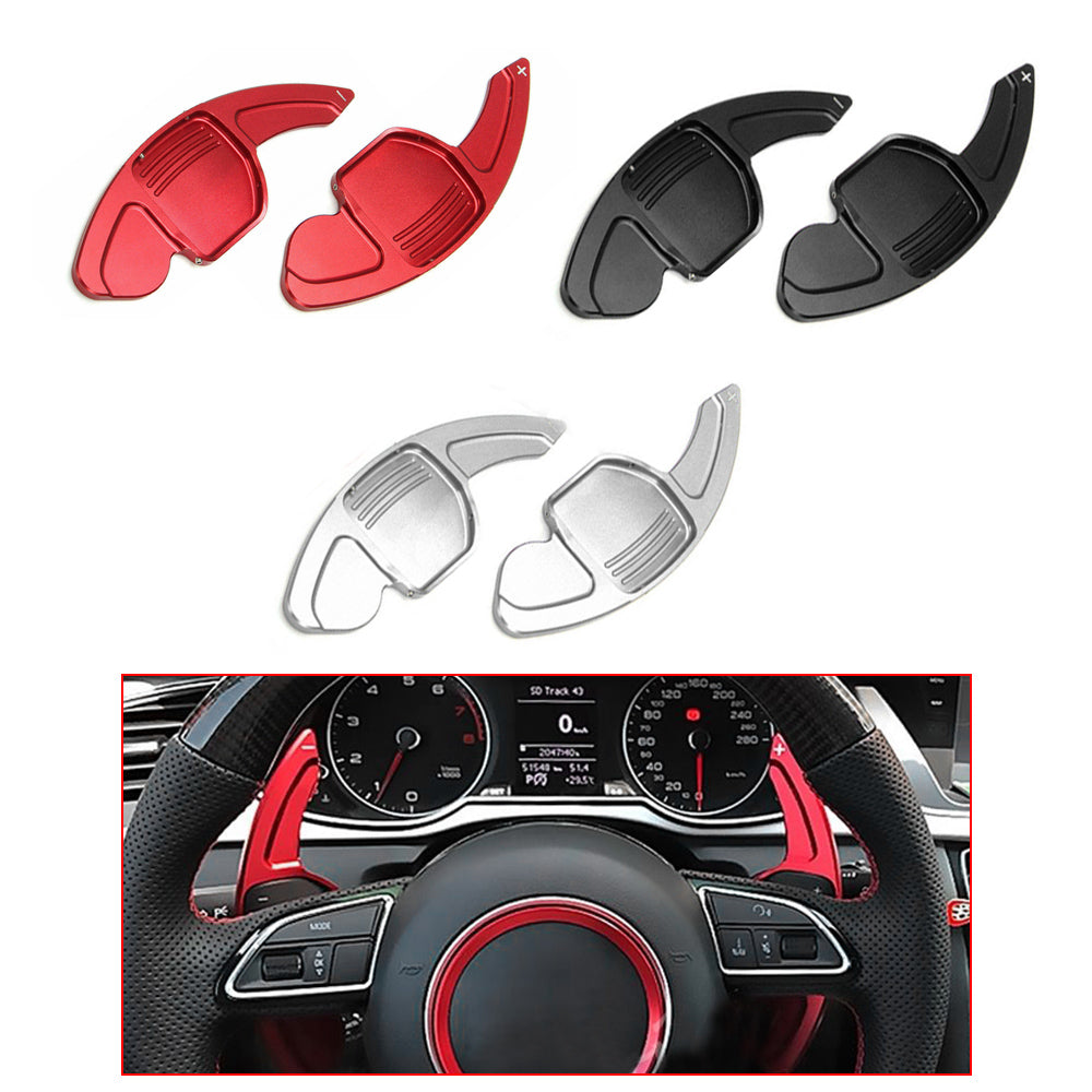 Audi Aluminium Paddle Extensions (A3 S3 A4 S4 B8 A5 S5 A6 S6 A8 Q5 Q7 TT)