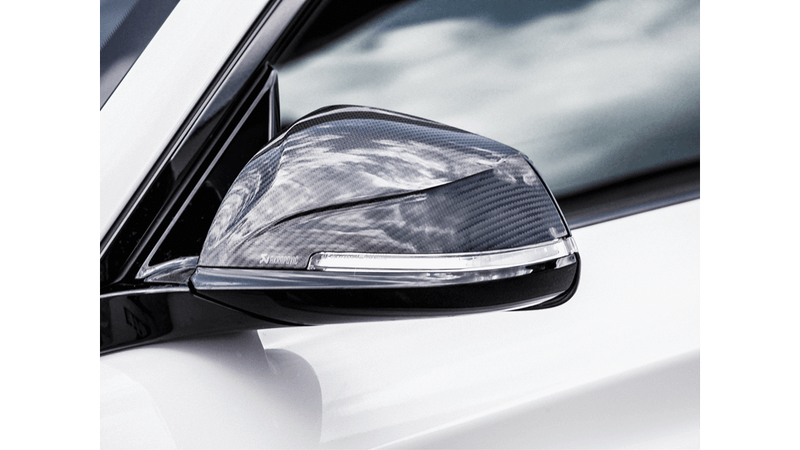 Akrapovic BMW 340I (F30, F31) Carbon Fiber Mirror Cap Set - High Gloss