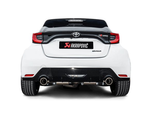 Toyota GR Yaris 2021 - Akrapovic Slip On Race Line (Titanium) / Link Pipe