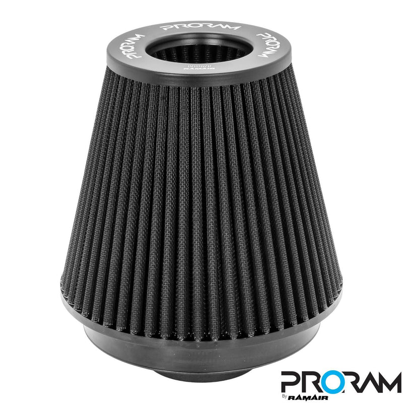 PRORAM Ford Focus RS mk3 Black Induction Intake Performance Cone Air Filter